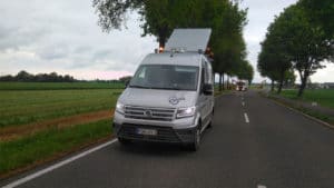 Begleitfahrzeug VW Crafter BF3 plus 2